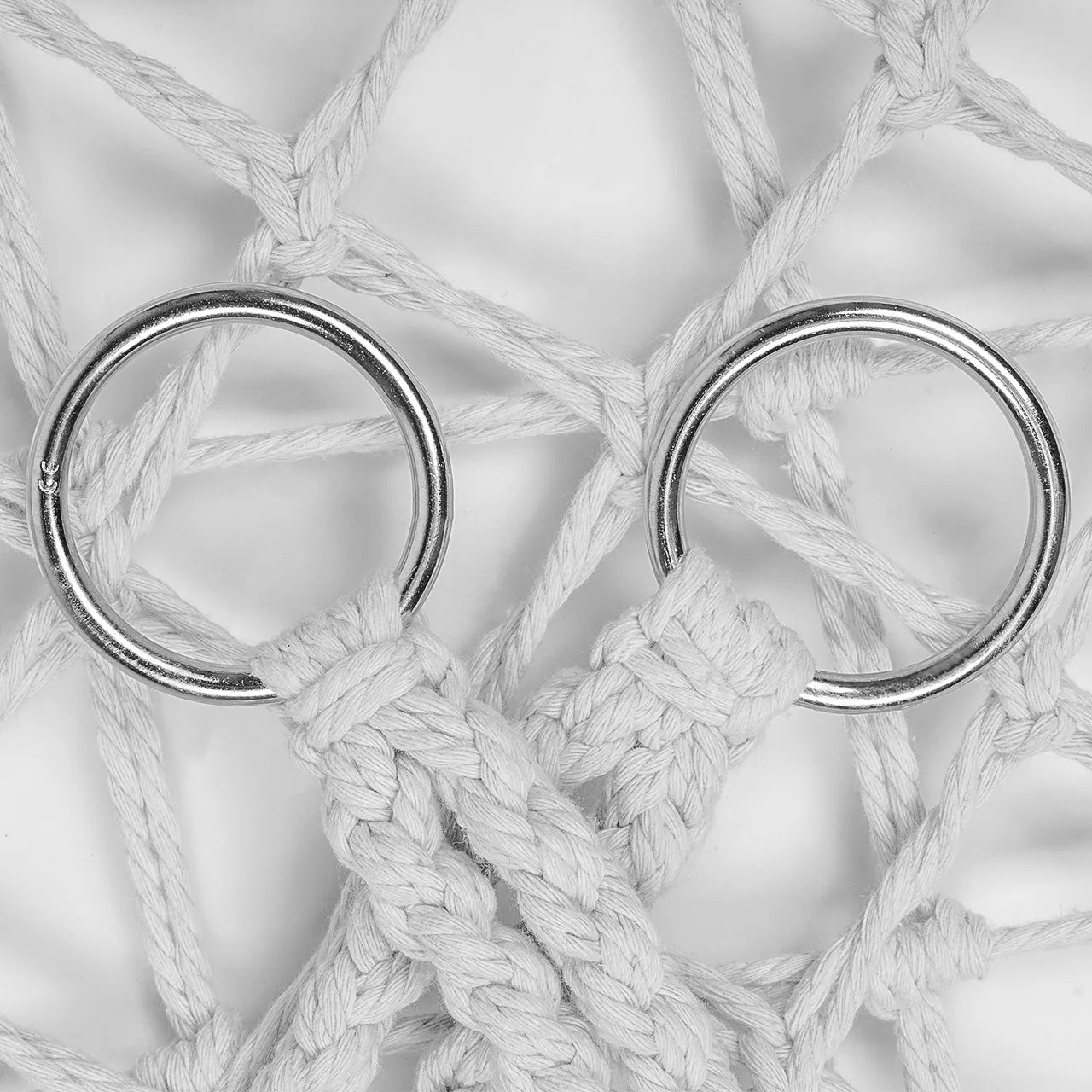 Scaun suspendat de gradina cu perne Sunwaal, 60x40x80x110x130x100 cm, cadru metalic, capacitate maxim 150 kg, gri, MalTec 112862