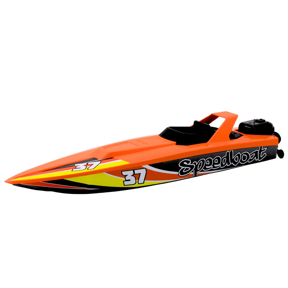 Set tir si barca de jucarie cu efecte sonore si luminoase, 53 x 14.5 x 10 cm, Lean 21473