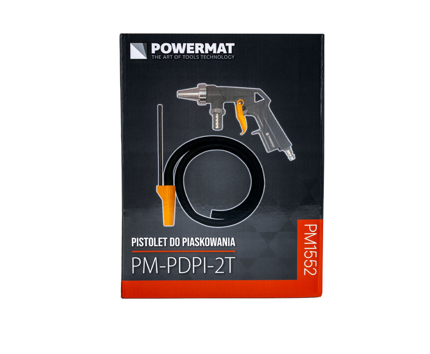 Pistol de sablare cu furtun PM-PDPI-2T, 1 m, Powermat PM1552