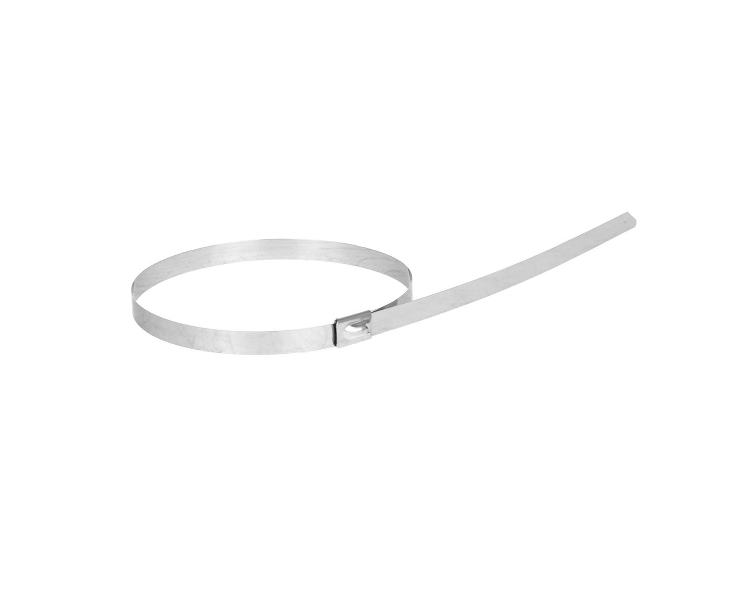 Set cleme din inox, 7,9x250mm, 100 bucati, Geko G17259