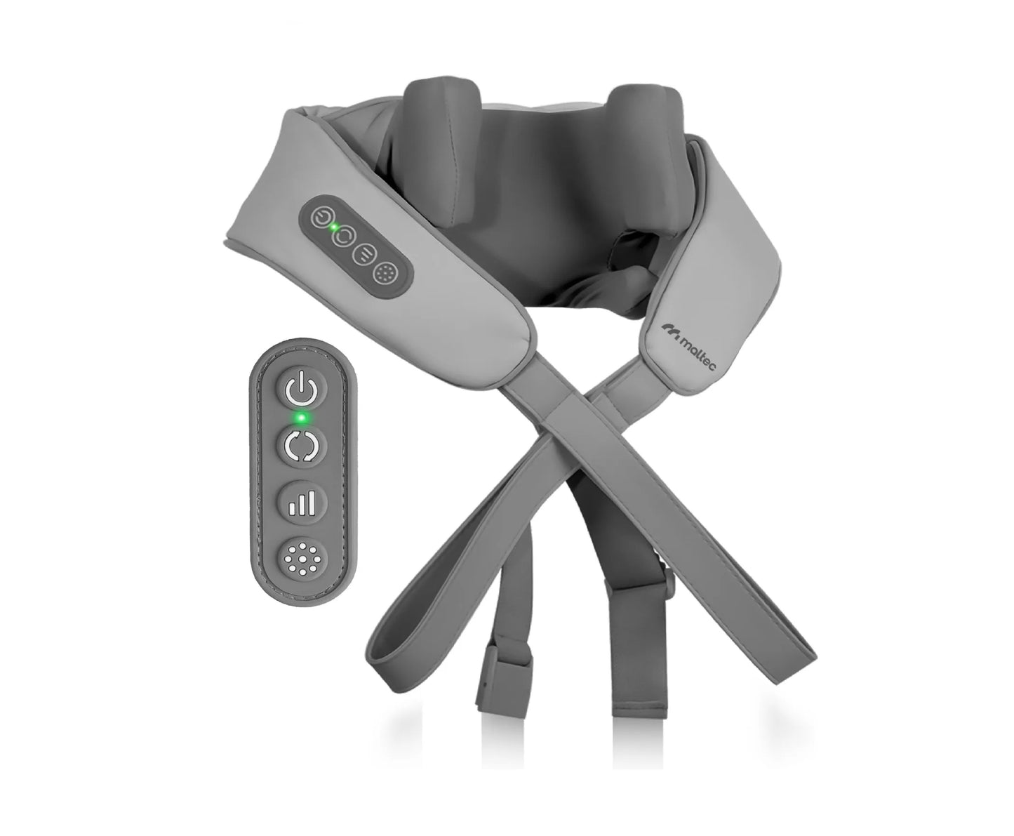 Aparat de masaj Shiatsu cu incalzire pentru gat si umeri PRO-Comfy25W , MalTec 113497