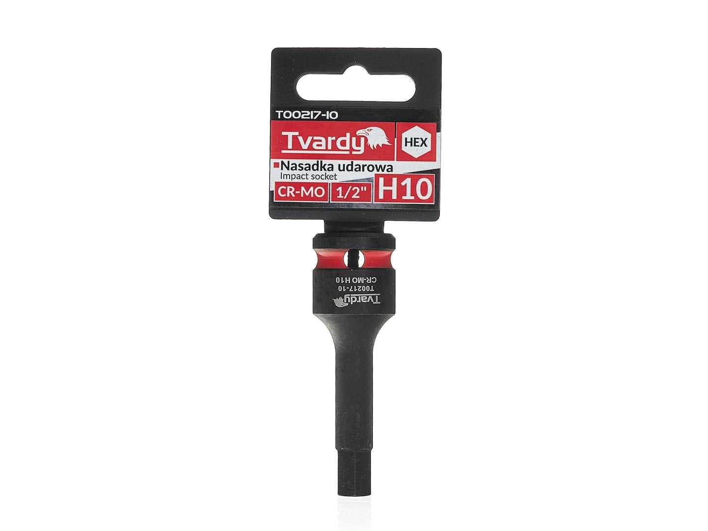 Cheie tubulara de impact HEX 1 / 2", H10, Cr-Mo, Tvardy T00217-10