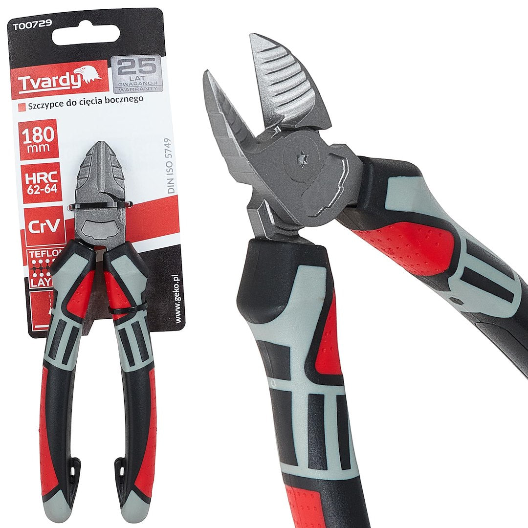 Cleste cu tais lateral, 180 mm, Cr-V, Tvardy T00729