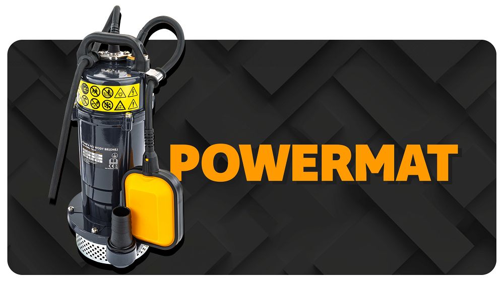 Pompa submersibila cu plutitor PM-PDWB-750JP, 6000 l / h, 750 W, Powermat PM1349