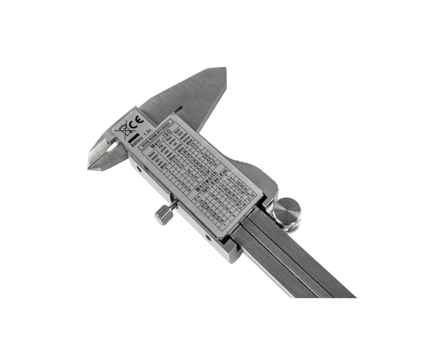 Subler electronic cu afisaj LCD PM-SUW-150ETN, 0-150 mm, Powermat PM1474