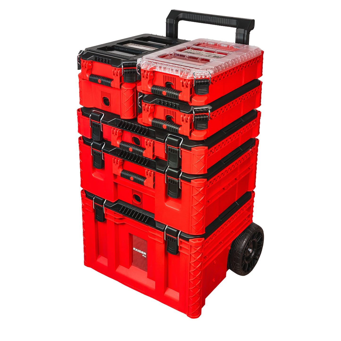 Sistem depozitare modular cu roti RDP-MSS7, 556 x 1120 x 424 mm, Raider 139615