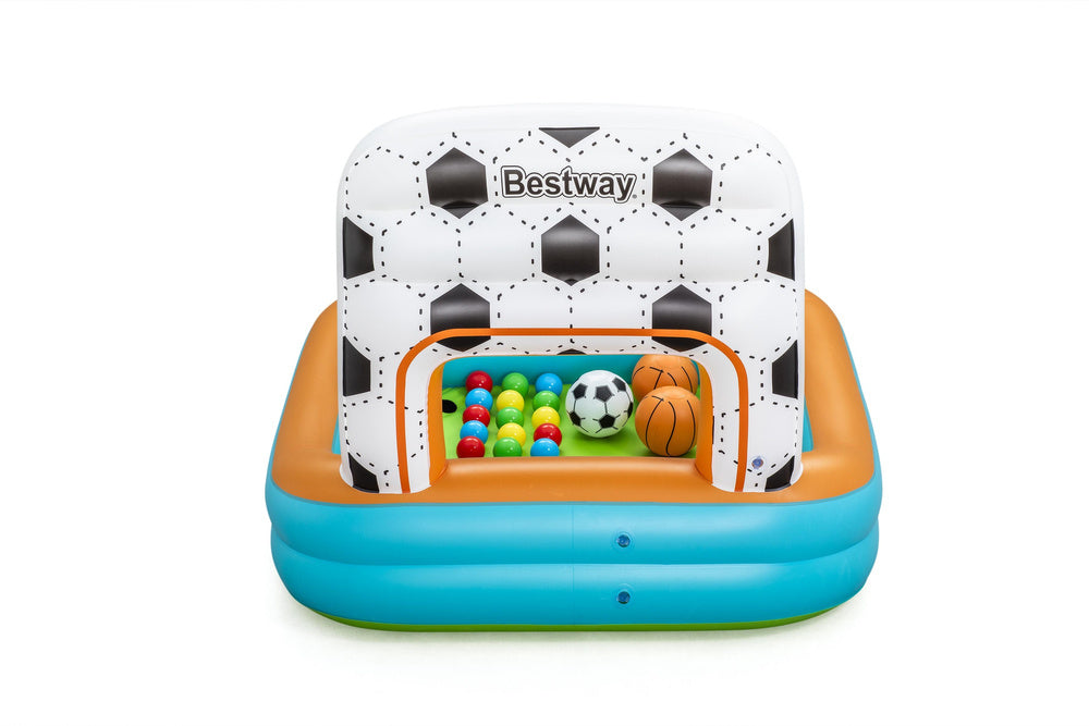 Spatiu de joaca gonflabil Kick n' Swish 3 in 1, 120 x 107 x 84 cm, Bestway 21187