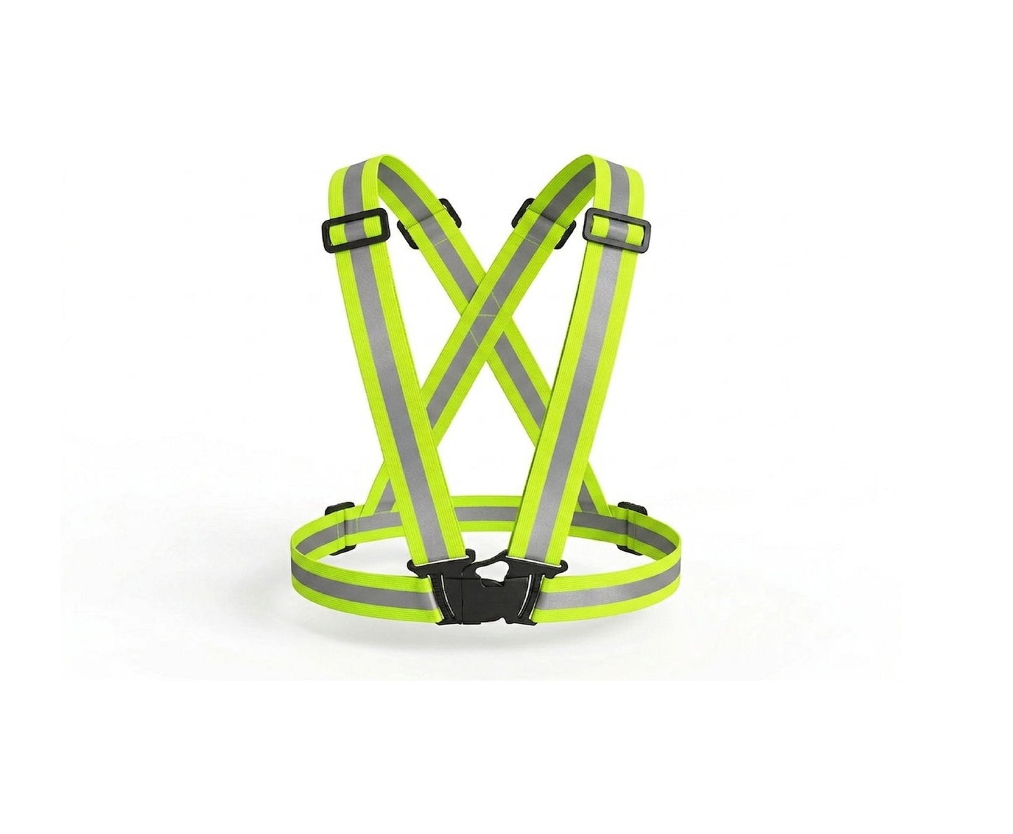 Ham reflectorizant, marime universala, galben neon, Geko G90048C