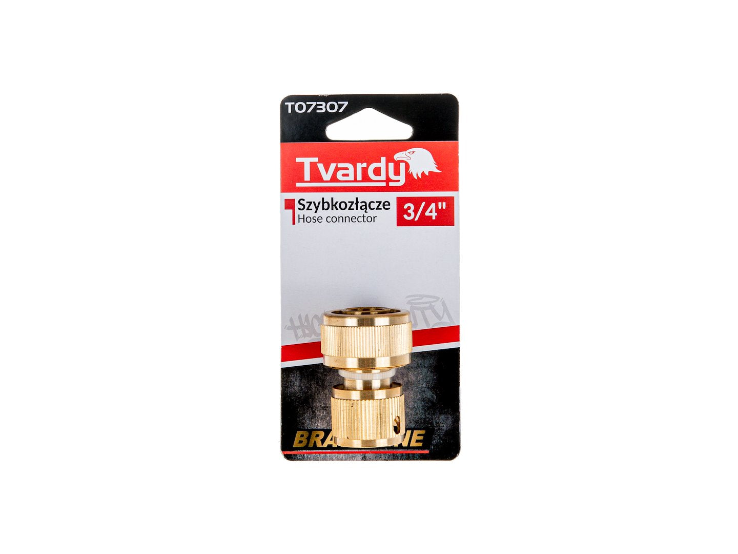 Conector rapid 3 / 4" Brass-Line, Tvardy T07307
