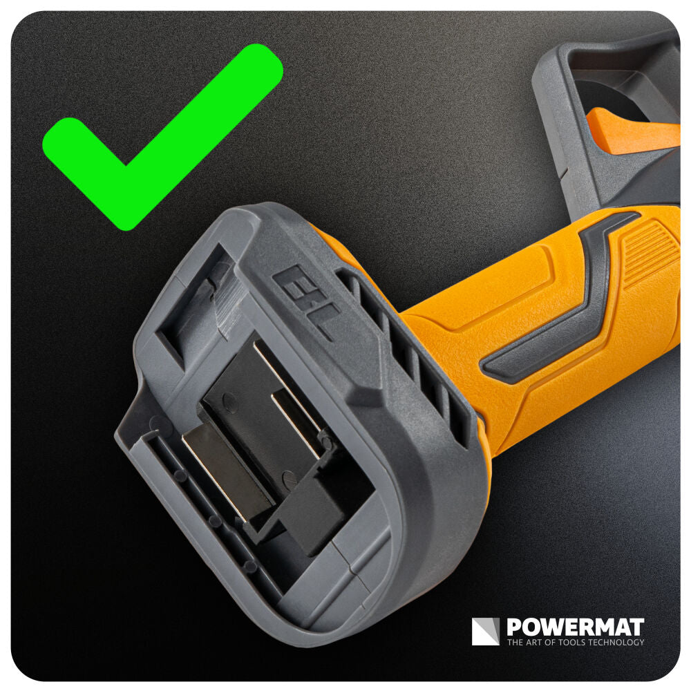 Brat telescopic pentru foarfeca de gradina cu acumulator, 107-166 cm, Powermat PM-SA-21V-WYS