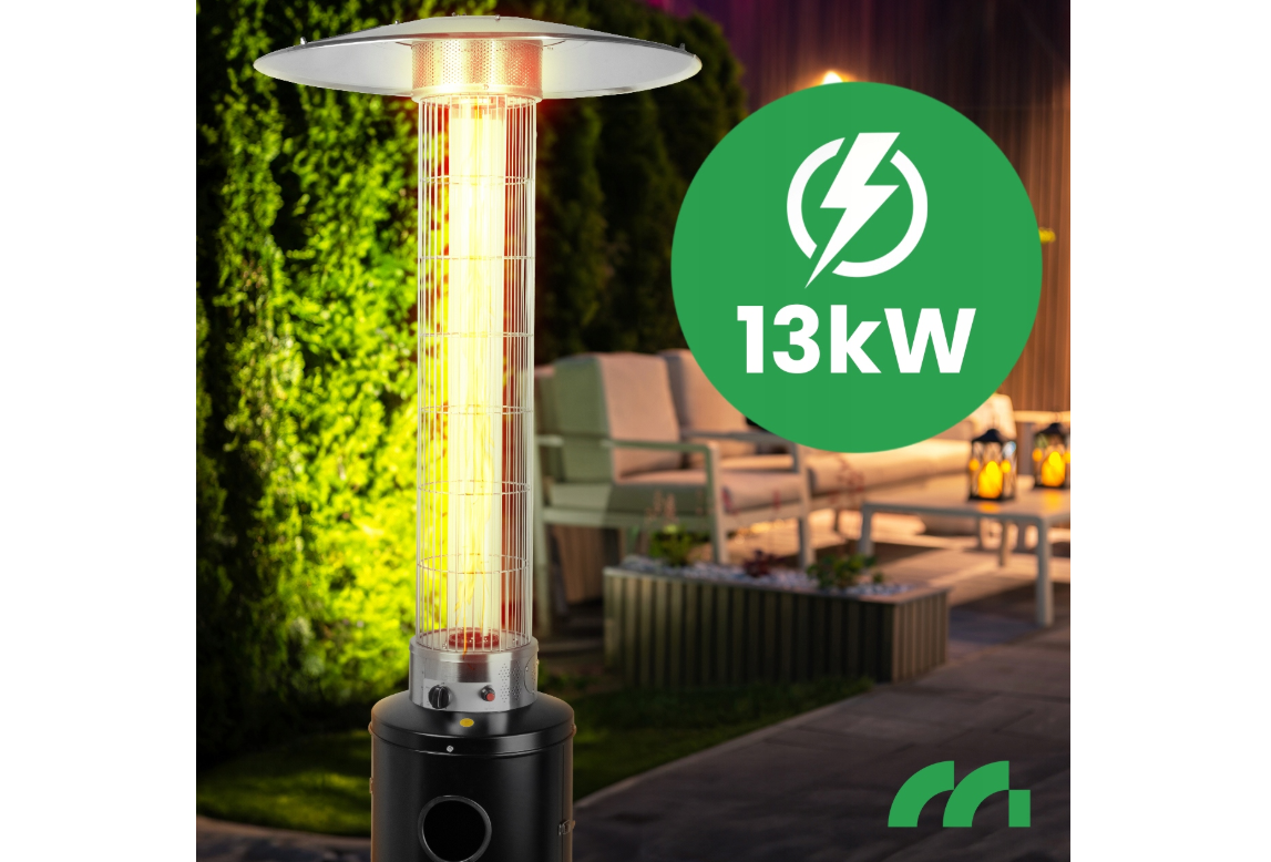 Incalzitor de terasa pe gaz, 13 kW, MalTec 112527