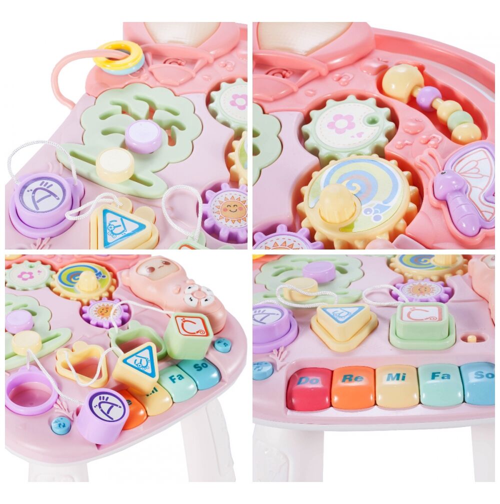 Antepremergator multifunctional 2 in 1, roz, MalPlay 107729