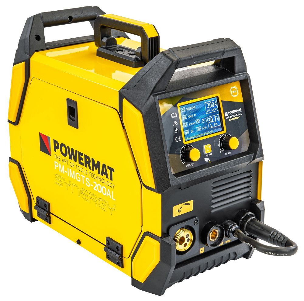 Aparat de sudura tip invertor migomat PM-IMGTS-200AL, 200A, Powermat PM1336