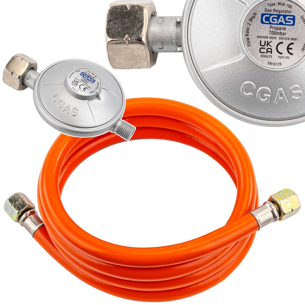 Furtun cu reductor pentru incalzitorul PM-NAG-RDW, 1.5 m, Powermat PM-NAG-RDW