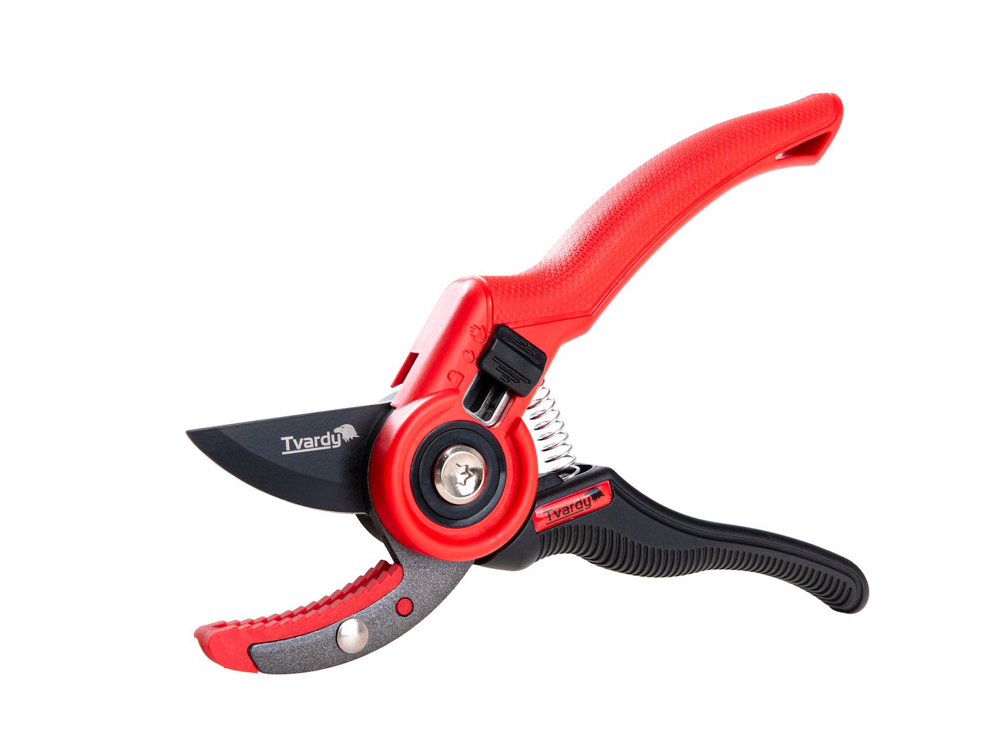 Foarfeca de gradina cu lama tip nicovala SK5 PTFE, 210 mm, Tvardy T07405