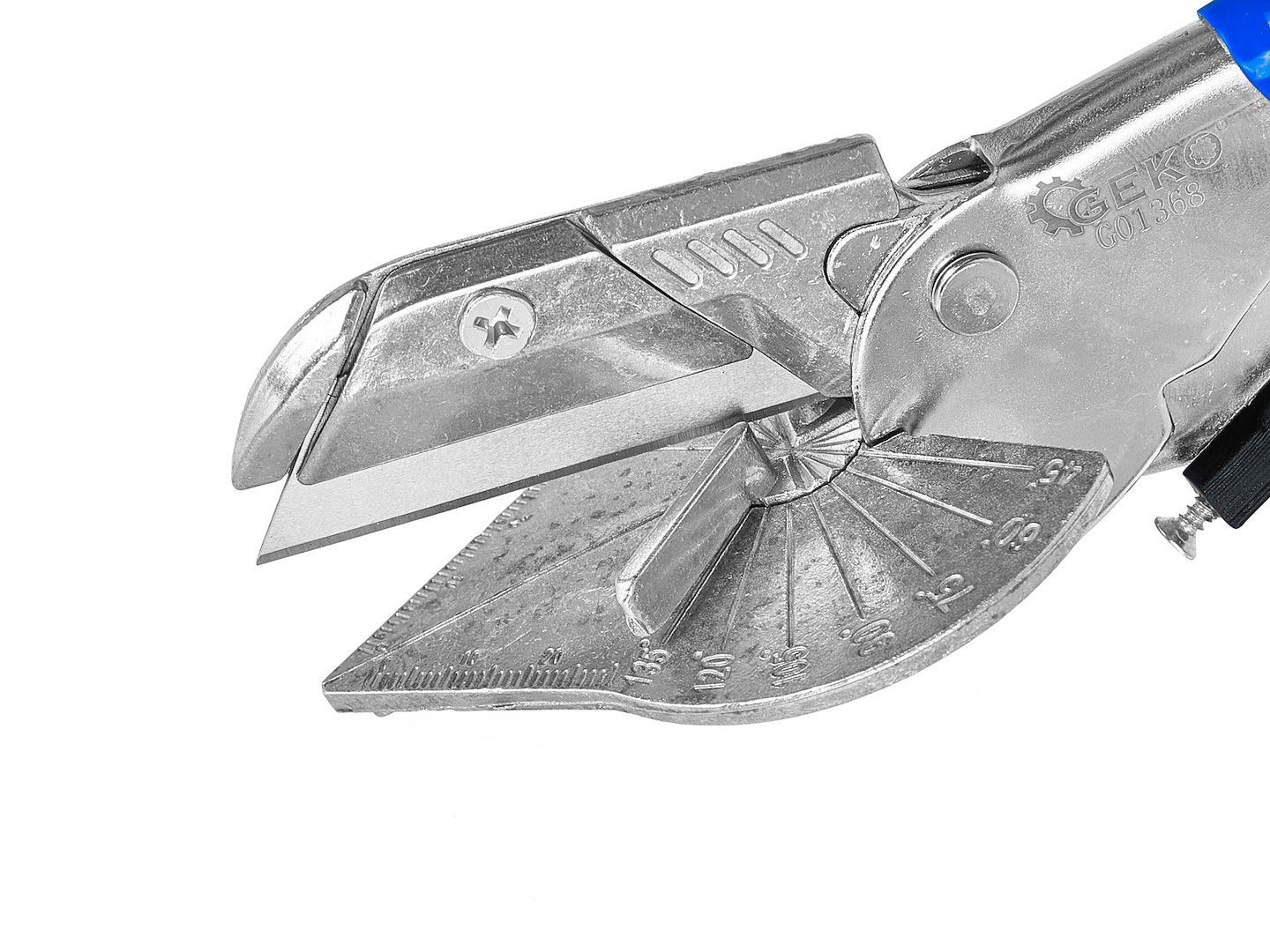 Foarfeca multiunghiulara pentru garnituri, 45°-135° 220 mm, Geko G01368