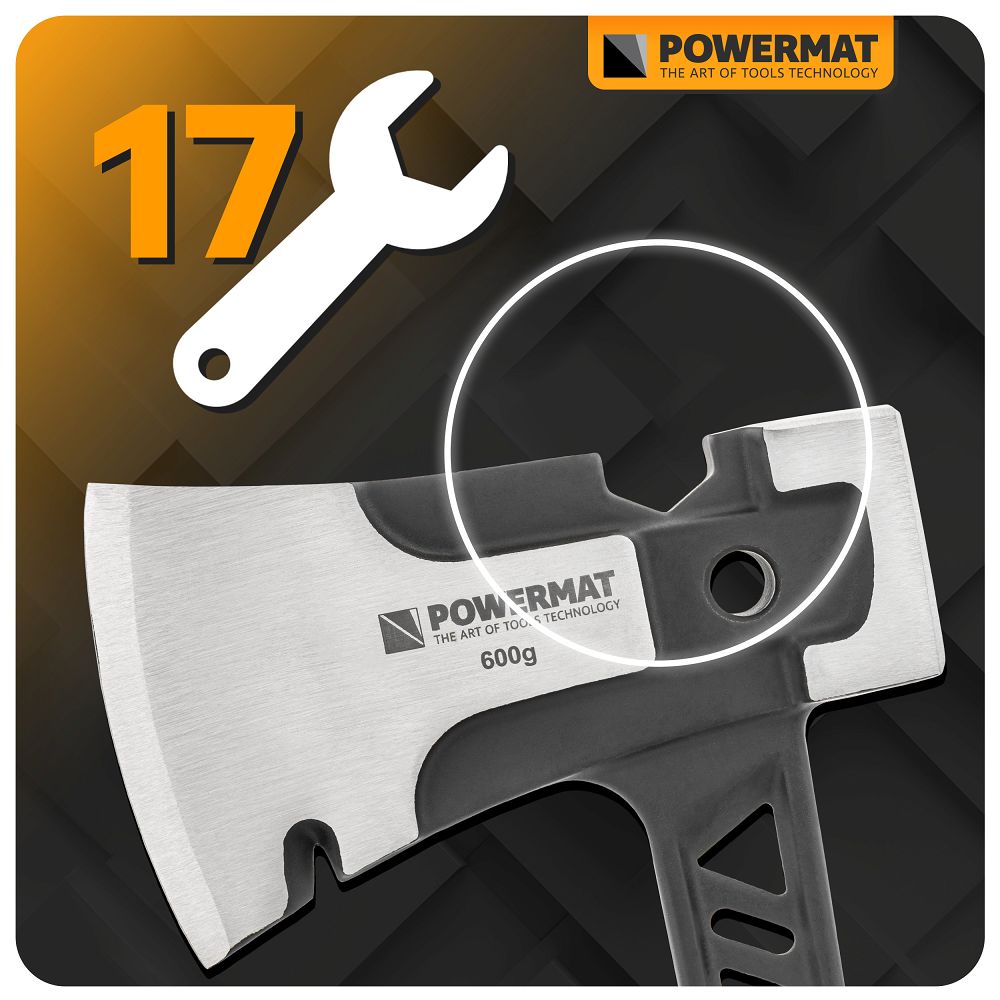 Topor dulgher PM-AX-600-910T, 910 g, Powermat PM1361