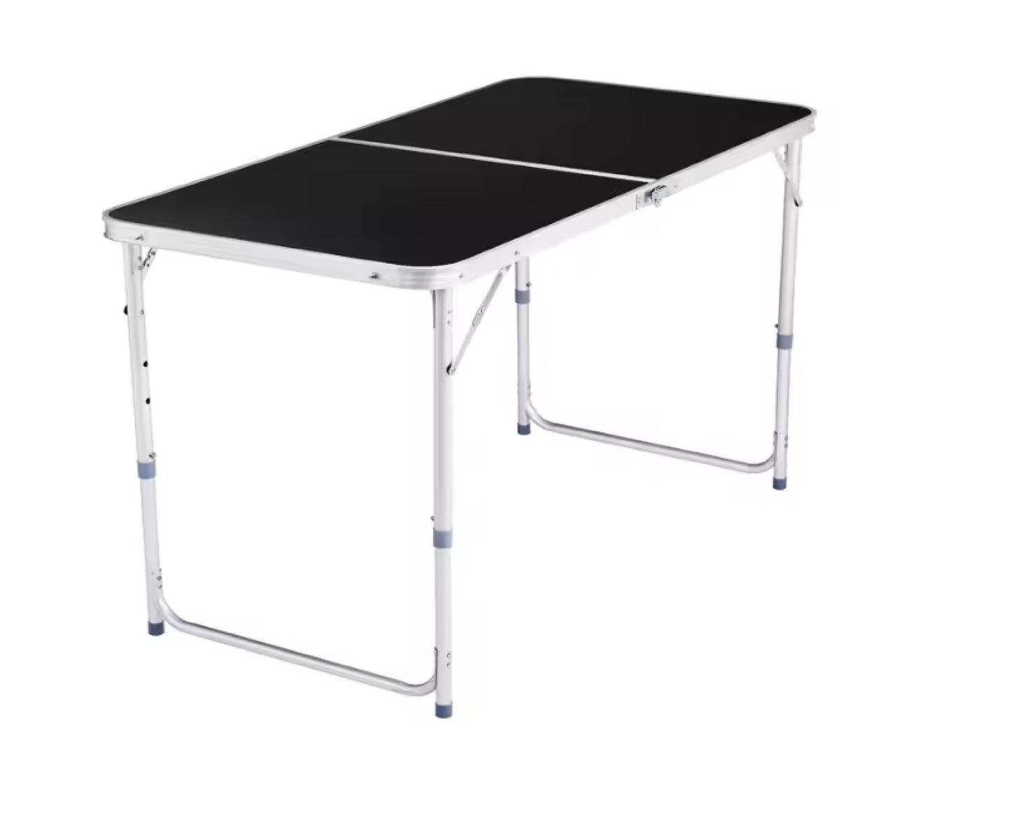 Masa de camping pliabila cu cadru din aluminiu, 120 x 60 cm, Lean 26602