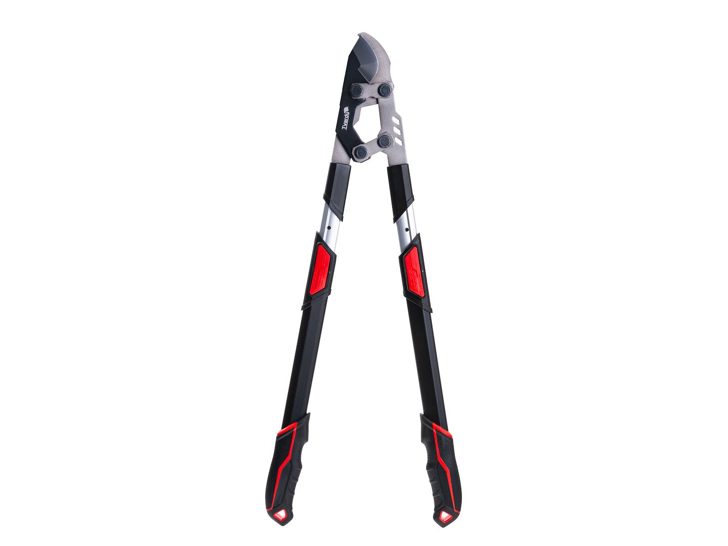 Foarfeca telescopica de gradina cu lama transversala si angrenaj, 730 - 970 mm, 65 Mn, PTFE, Tvardy T07425