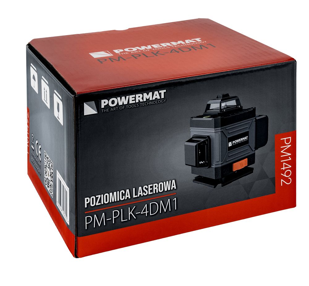 Nivela laser in cruce PM-PLK-4DM1, Powermat PM1492
