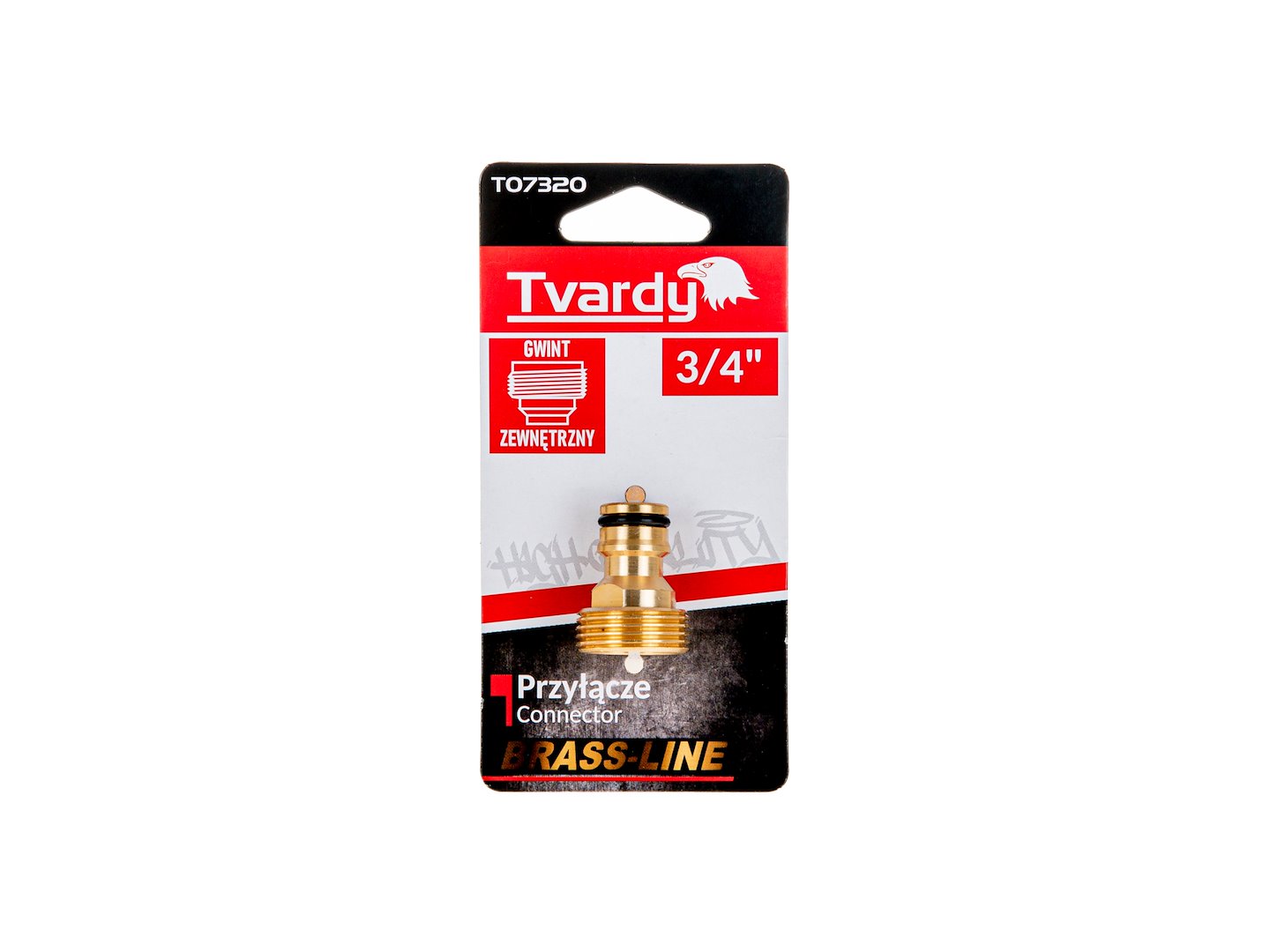 Conector cu filet interior 3 / 4" Brass Line, Tvardy T07320