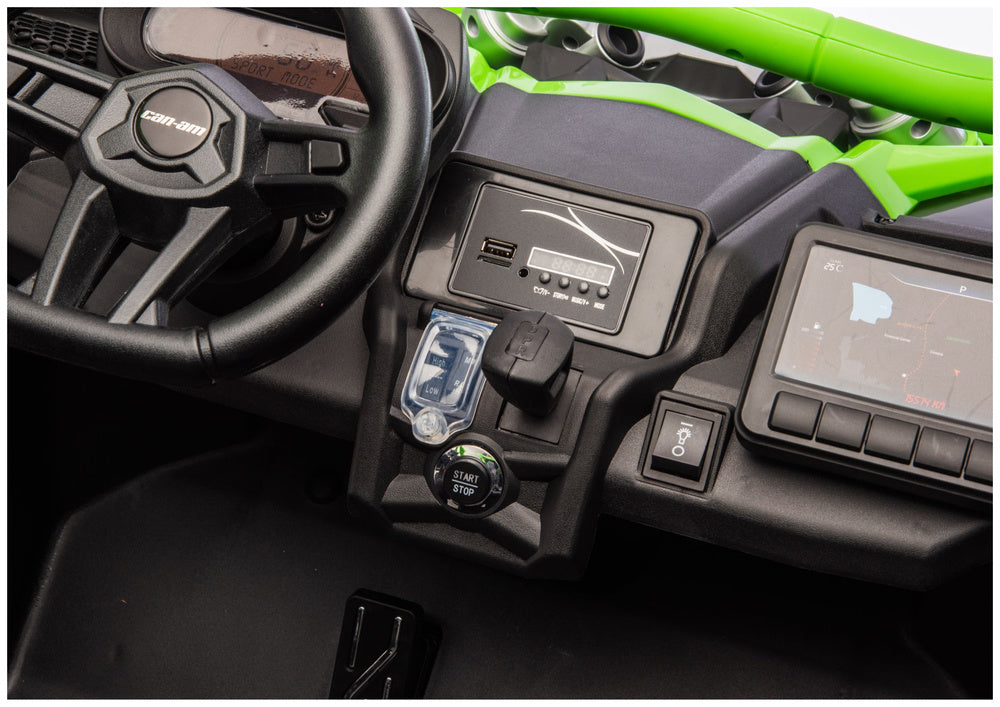 Masinuta electrica Maverick CAN-AM Turbo RS STRONG AIR, verde, Lean 29488