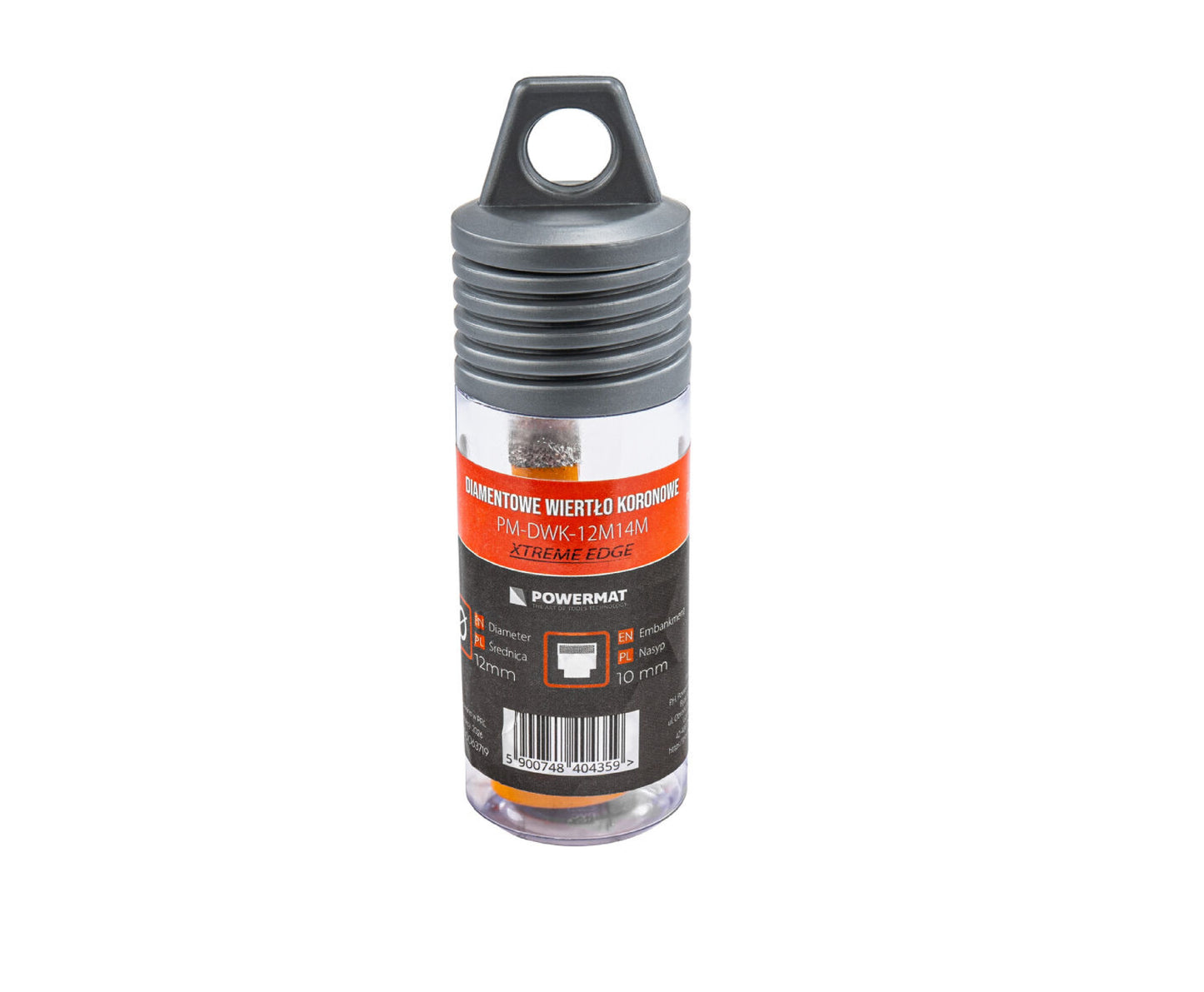 Carota diamantata pentru ceramica PM-DWK-12M14M, 12 mm, Powermat PM1569