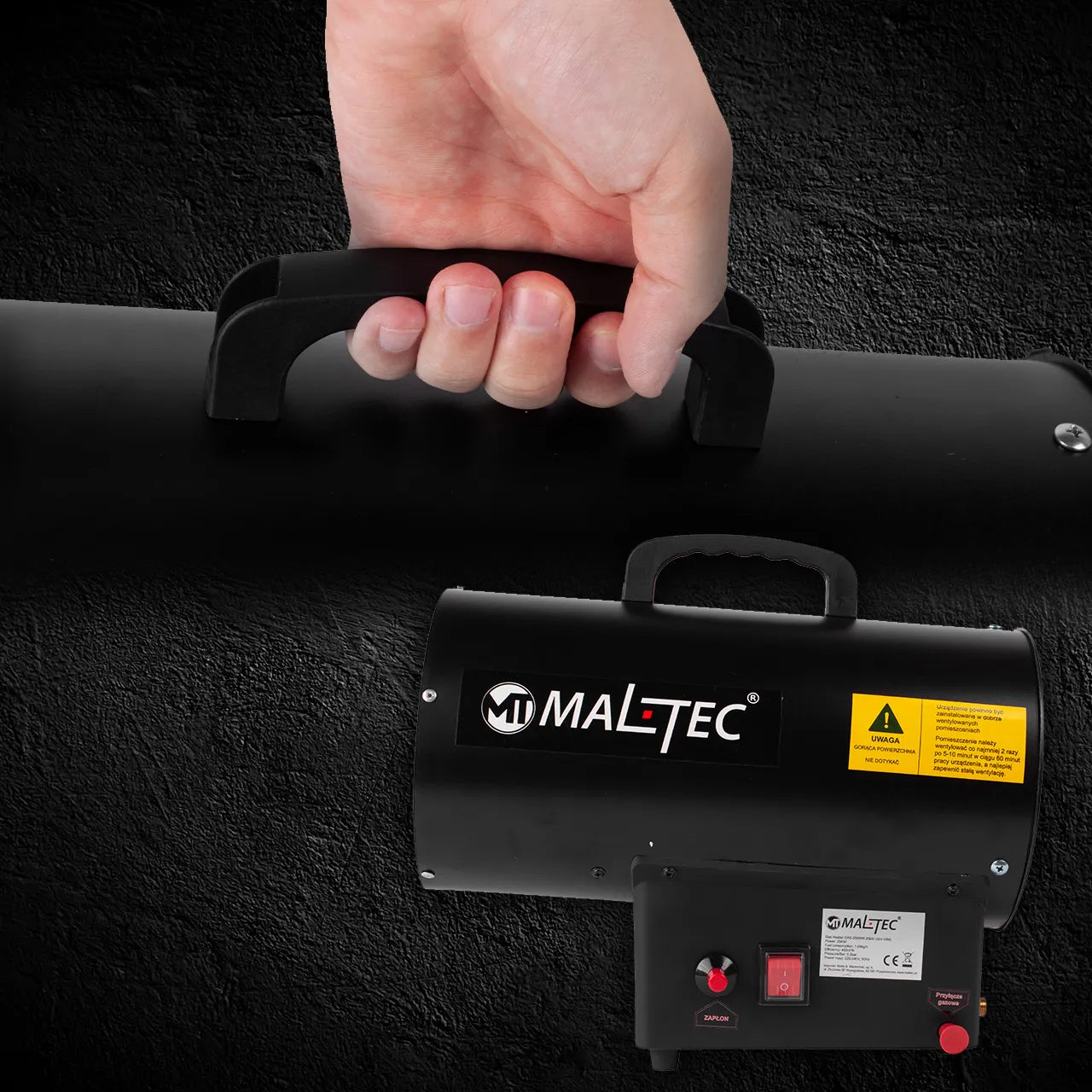 Incalzitor industrial pe gaz GAZ-2500Wt, 25 kW, MalTec 113480