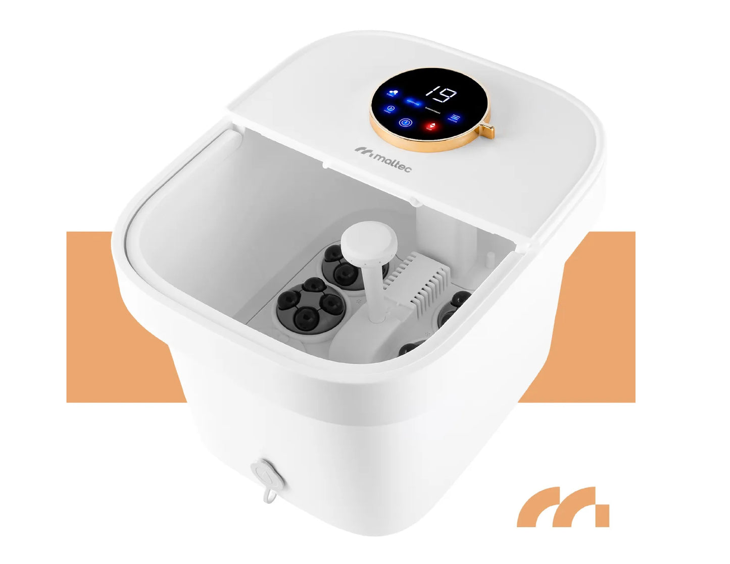 Aparat 2 in 1 masaj / hidromasaj pentru picioare Pro-Hydro500W, 220V, MalTec 112409