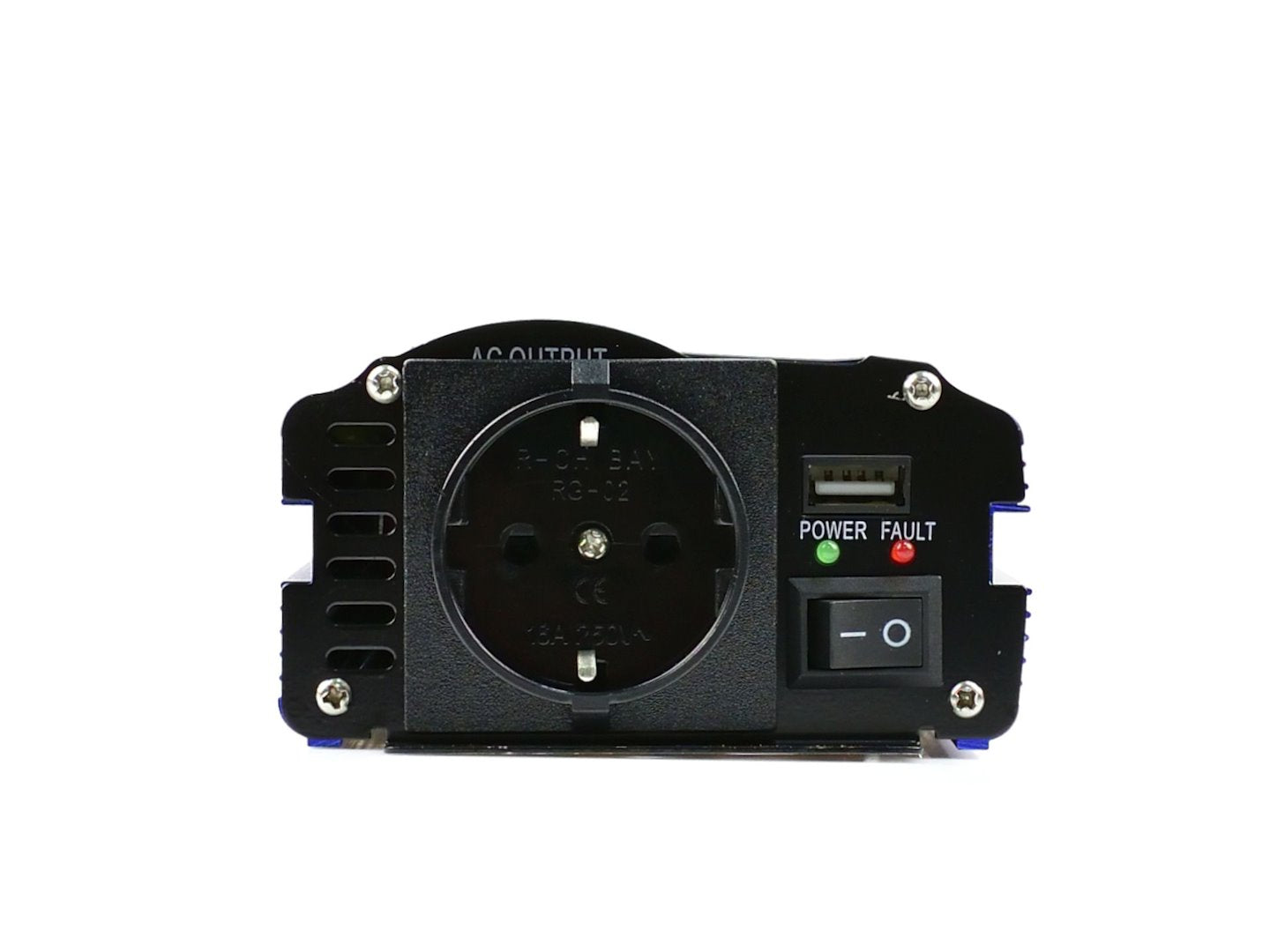 Convertor de tensiune sinus, 12 V / 230 V, 300 / 600 W, Geko G17010