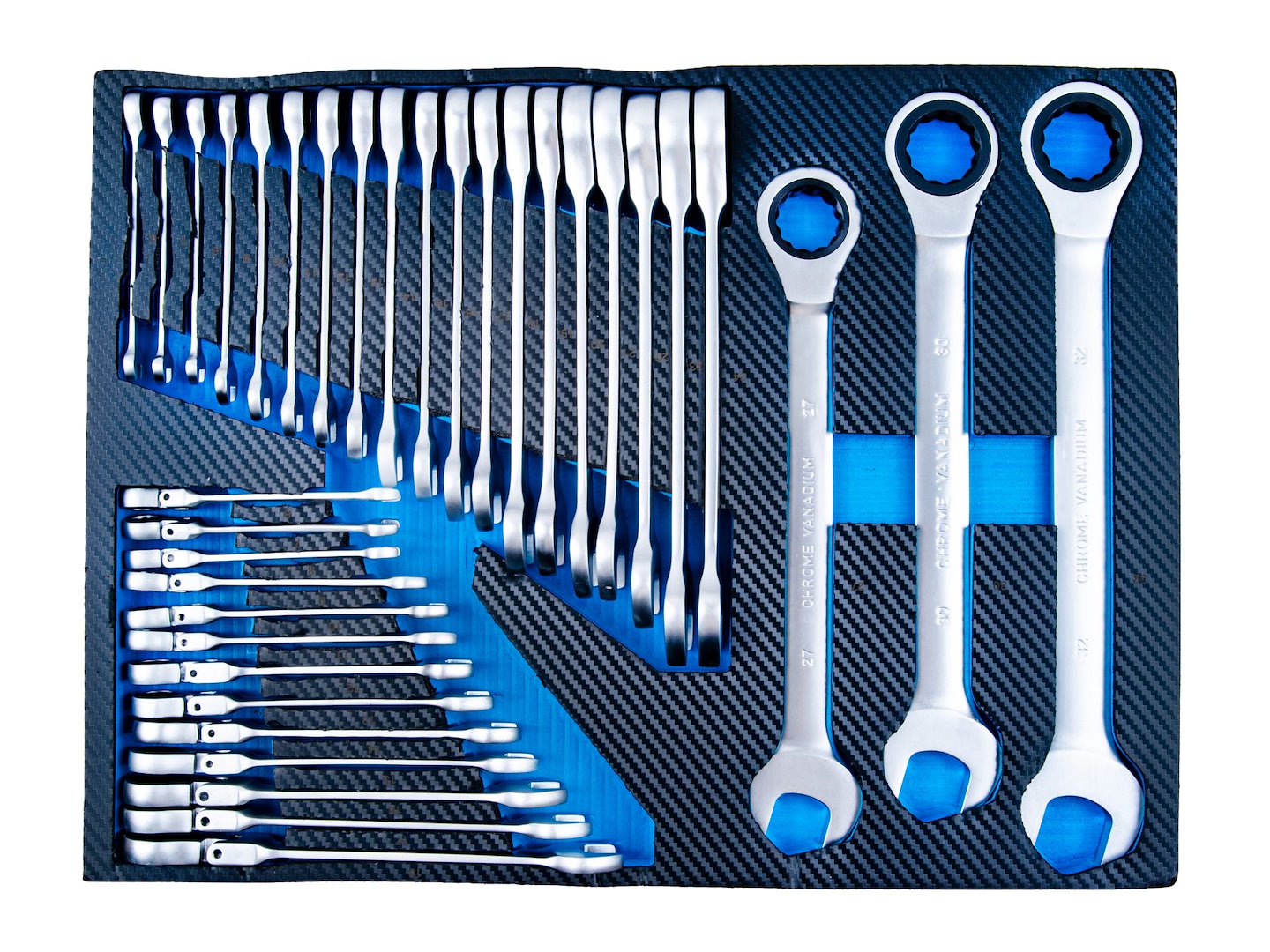 Dulap de scule pentru atelier, 12 sertare, 501 bucati, Geko G10834