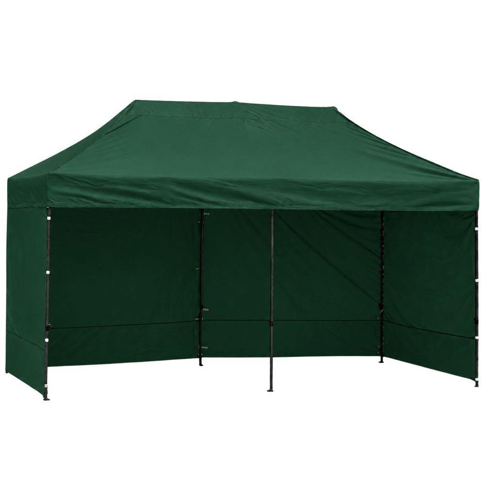 Pavilion de gradina, verde, 3 x 6 m, Lean 29333