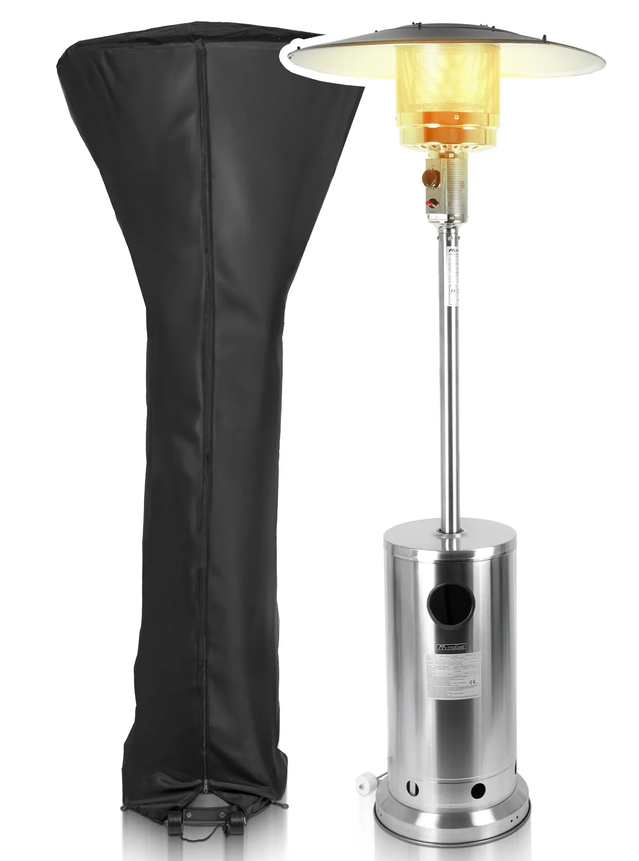 Incalzitor de terasa pe gaz Zone GH155-SS, 13 kW, MalTec 112767