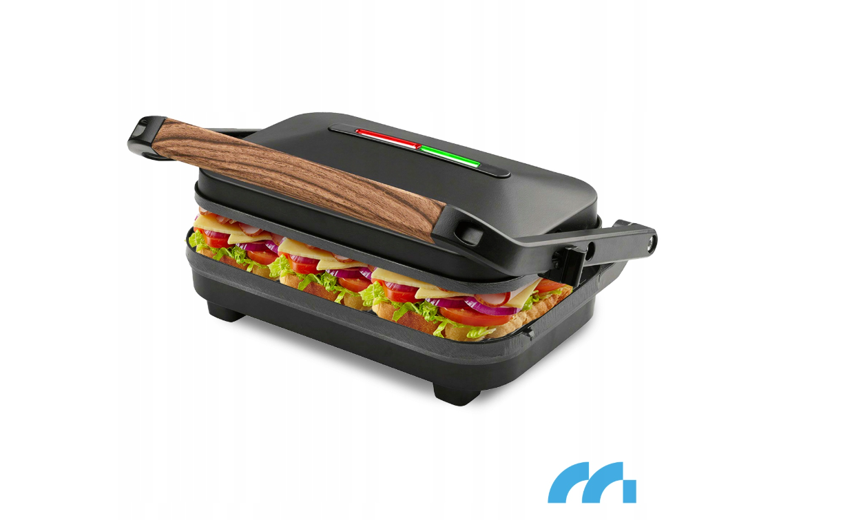 Sandwich maker electric tip grill SM1500W, placi ceramice antiderapante, MalTec 111867