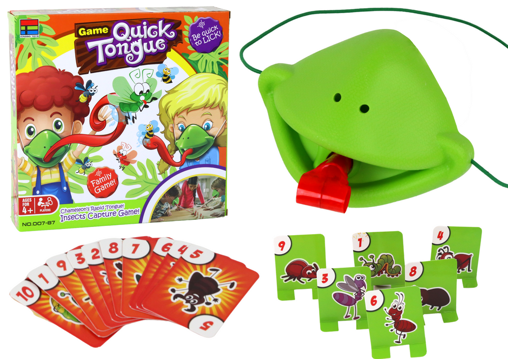 Joc de indemanare set 2 masti cameleon, multicolor, Lean 17202