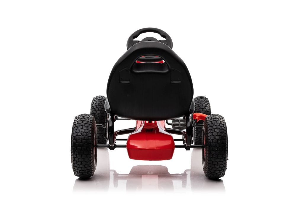 Kart cu pedale G208, rosu, Lean 11908