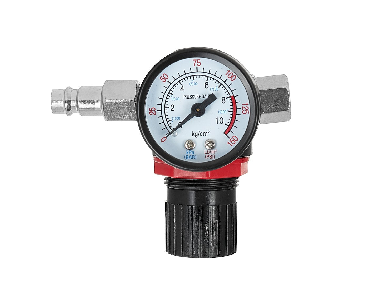 Pistol de vopsit HVLP cu regulator de presiune, 0.8 mm, 1 / 4", 125 ml, Geko G03122