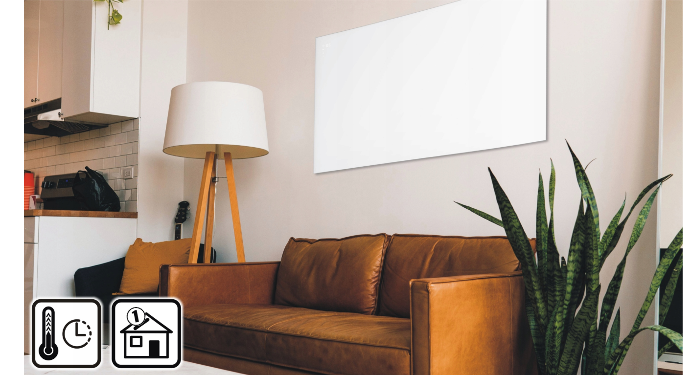 Panou de incalzire cu infrarosu Wertberg IR1.08, 770 W, Harder HD1016