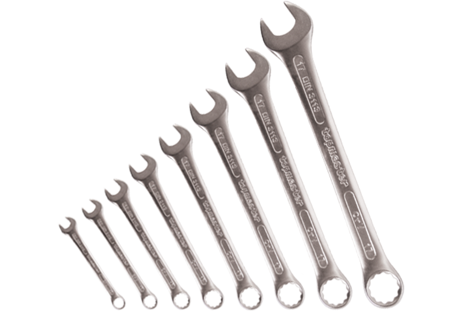 Set 12 chei fixe 6-32mm CR-V PRESS, Topmaster 235122