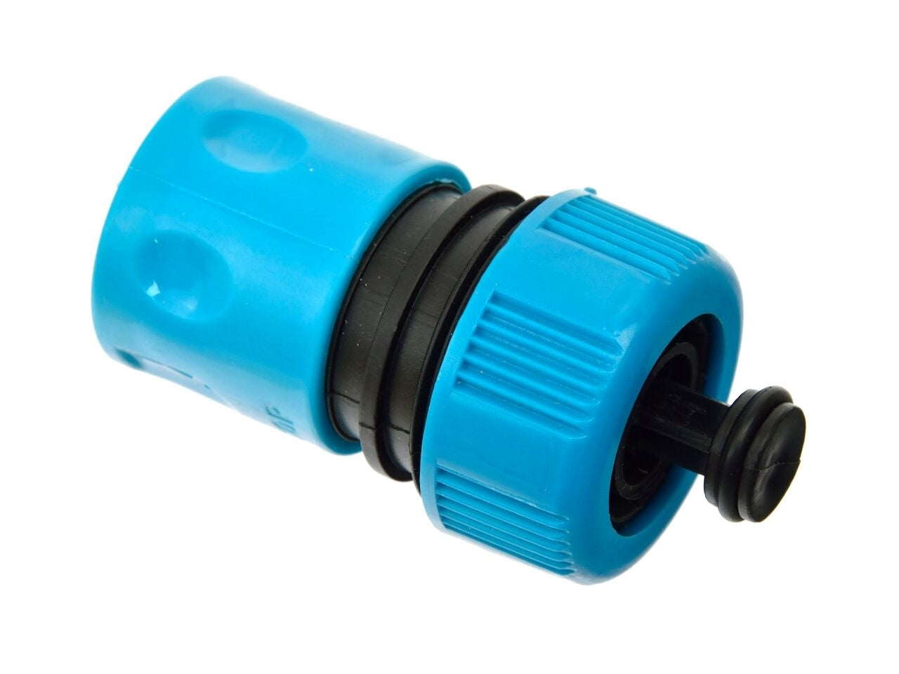 Set 4 conectori pentru furtun de gradina, Geko Blue Line G73048