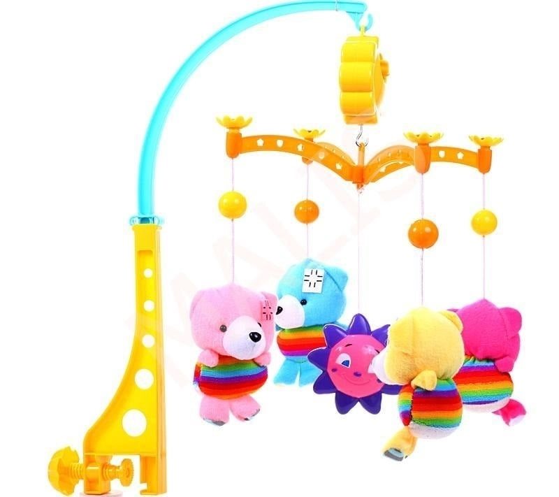 Carusel pentru patut cu mascote, Malplay 101001