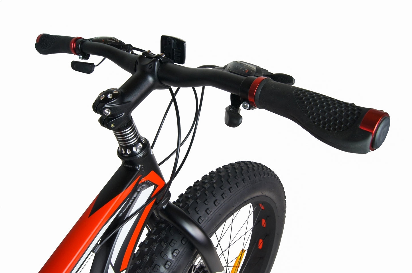 Bicicleta MalTrack Fat Bike cu 21 Viteze, Roti Late 26 Inch, Cadru 37 cm