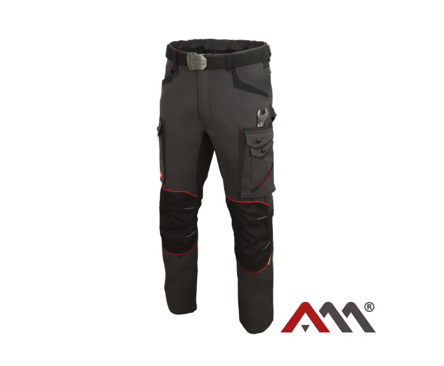 Pantaloni de lucru Professional 4 Dynamic, gri, marimea 48, Artmas ART443236