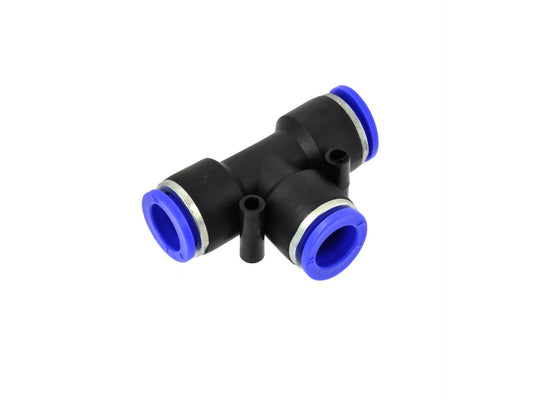 Conector furtun pneumatic PU/PE, tip T, 6mm, GEKO G03041
