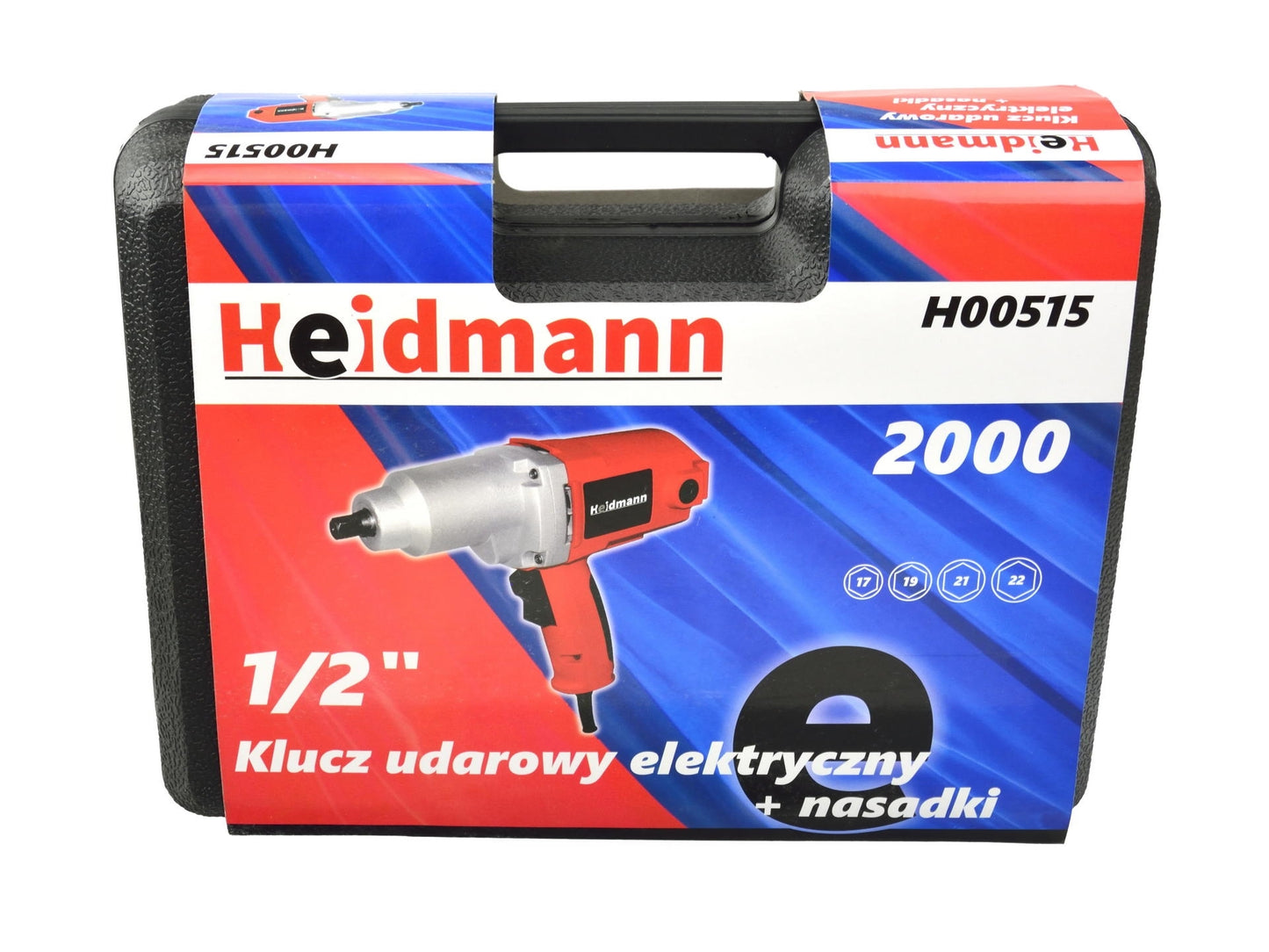 Cheie electrica de impact  1/2 " tip H,  Heidmman, H00515