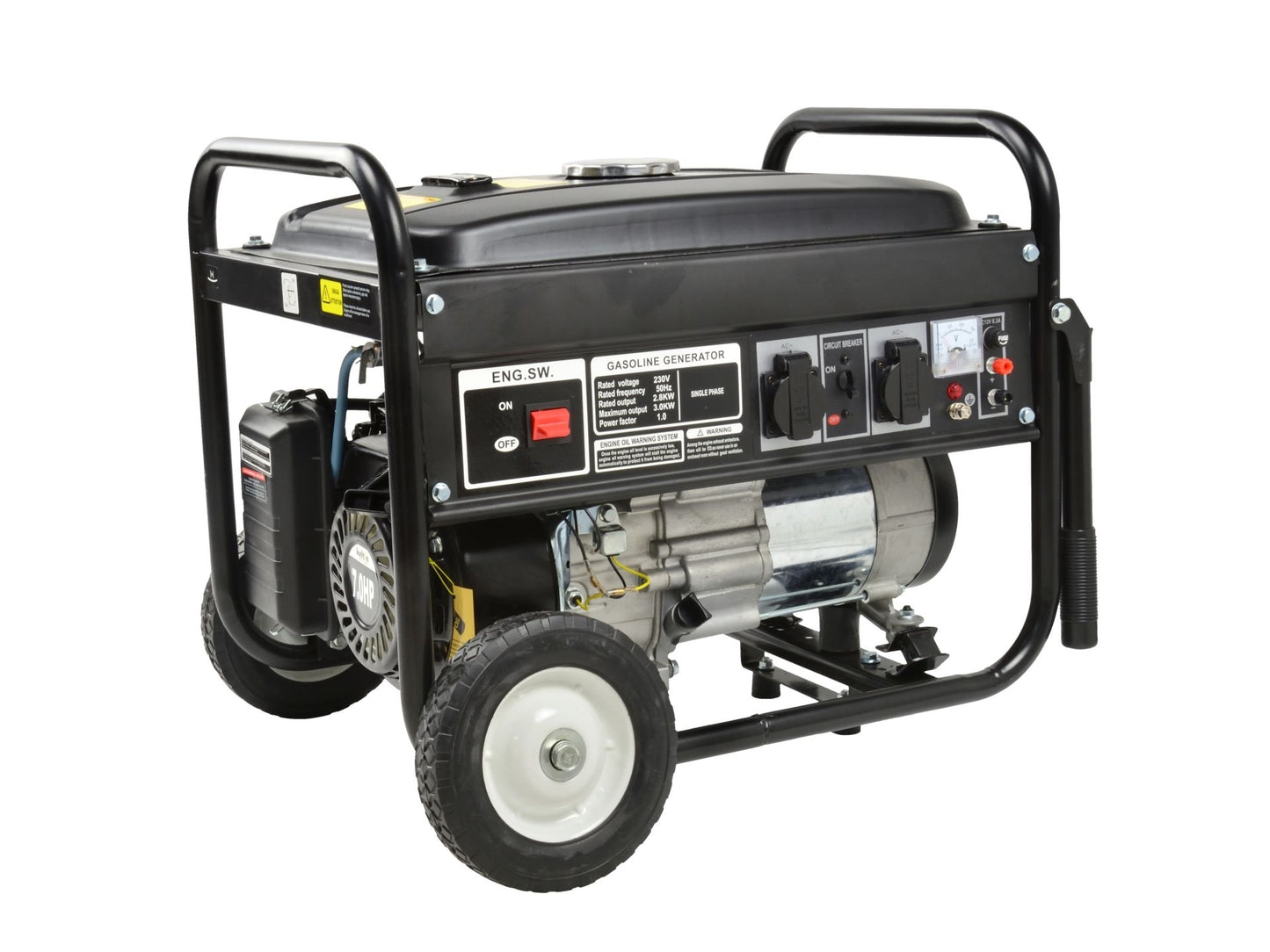 Generator electric, 7.0 KM, 230V si 12V,  210cc, 4000rpm, Keltin K00252