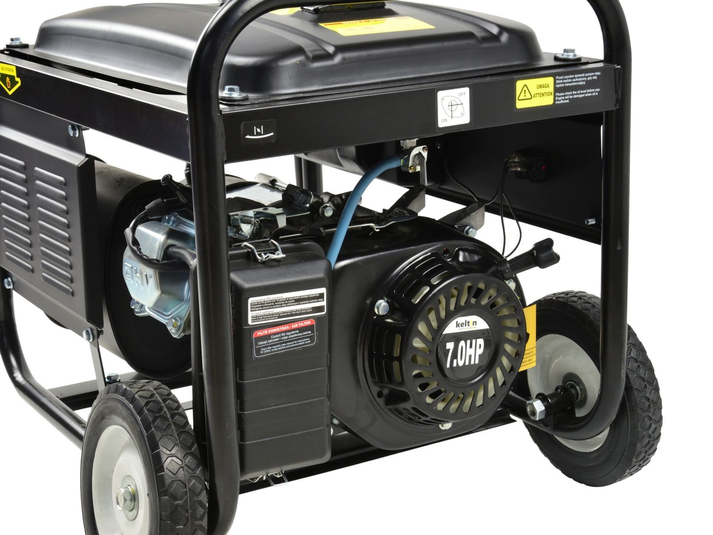 Generator electric, 7.0 KM, 230V si 12V,  210cc, 4000rpm, Keltin K00252