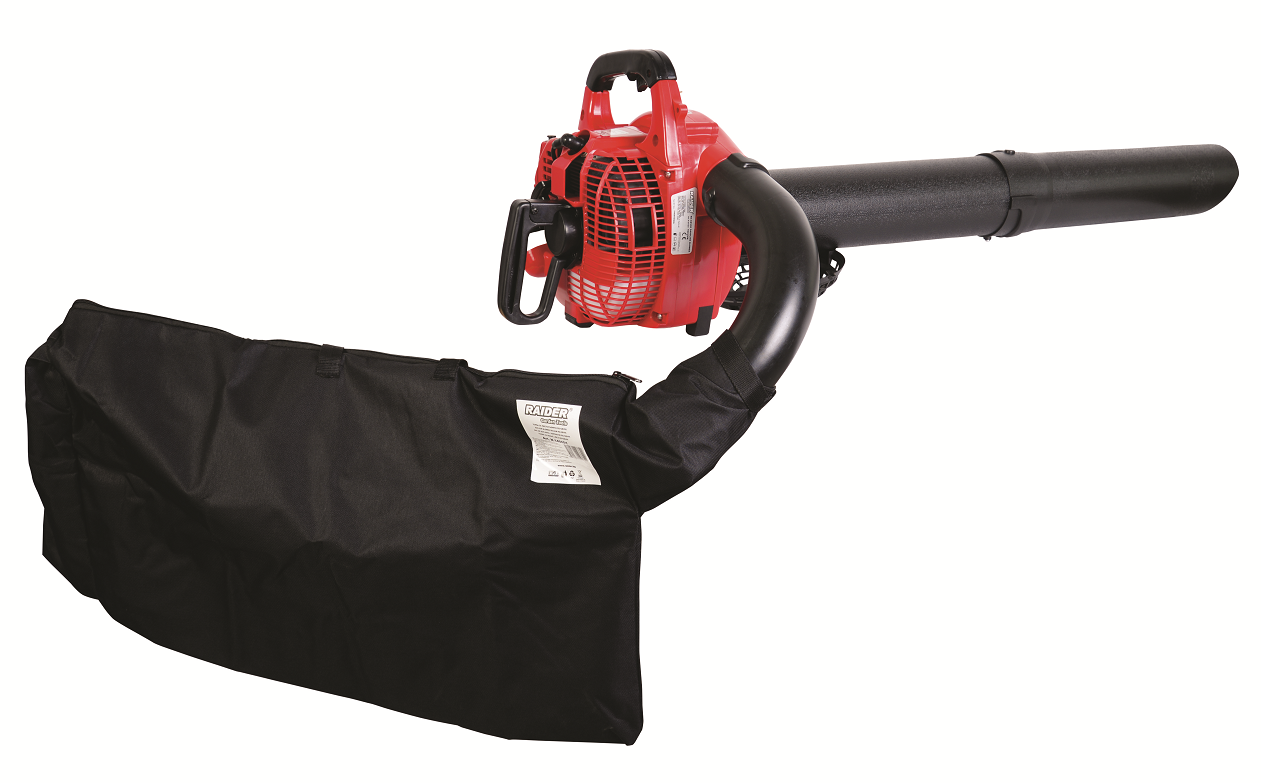 Aspirator cu tocator/suflanta pe benzina 750W 30L RD-GBV05, Raider 077401