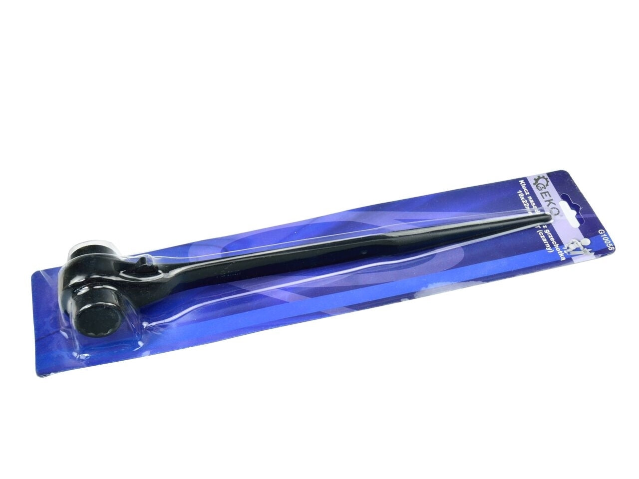 Cheie de fixare pentru schele de 19/22mm cu clichet 32T, Geko G10058