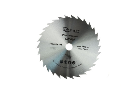 Disc pentru lemn 300x32x30T, Geko G00060